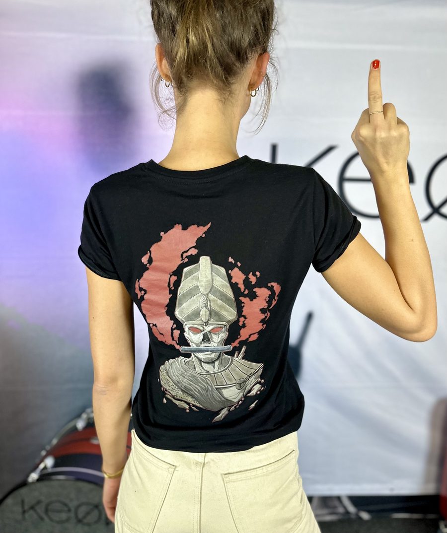 KEØN Shirt mit Backprint